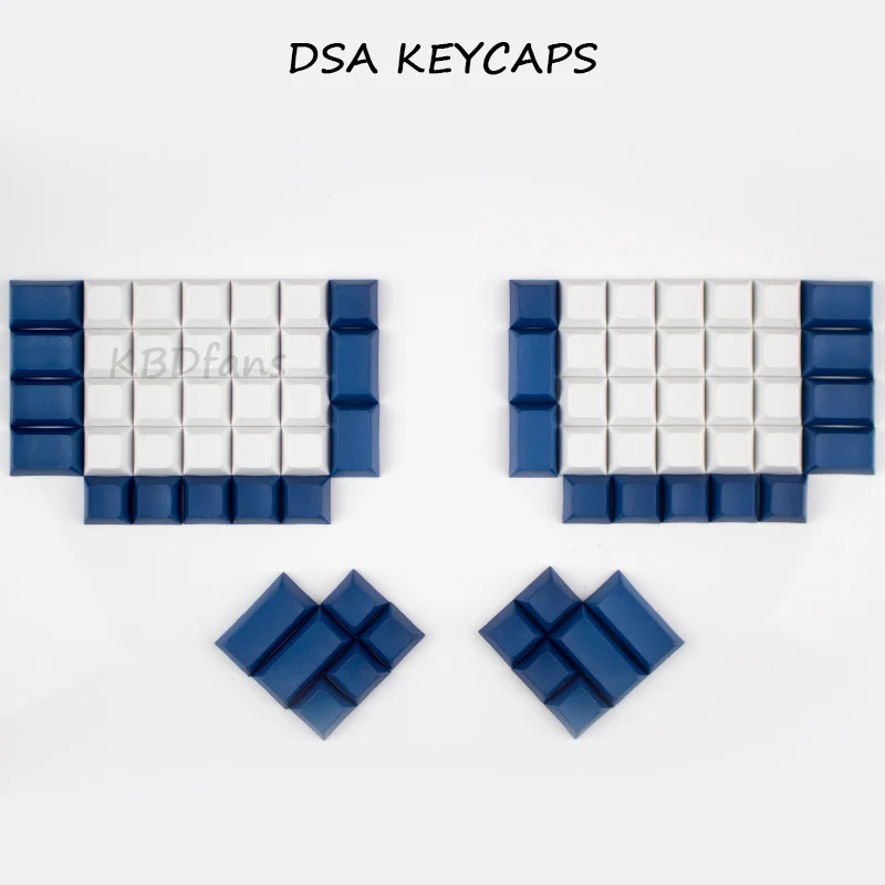 color4 Ergodox pbt колпачки белые dsa pbt пустые колпачки для ergodox Механическая игровая клавиатура dsa профиль - Цвет: color4