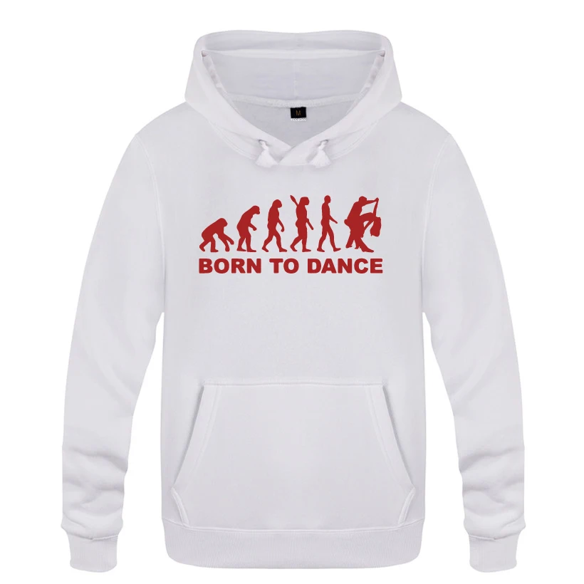 Born To Dance dancing Evolution толстовки для мужчин 2018 Мужской пуловер свитшот флисовый |