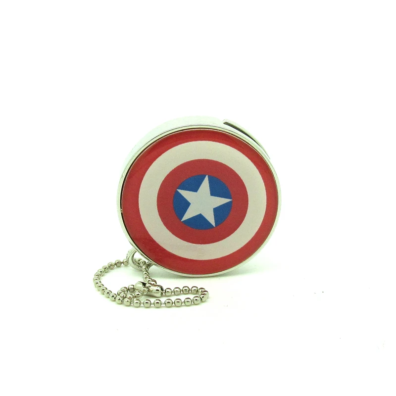 Металлический флэш-накопитель super hero Captain America Shield USB карта памяти 4 ГБ 8 16 флешка в