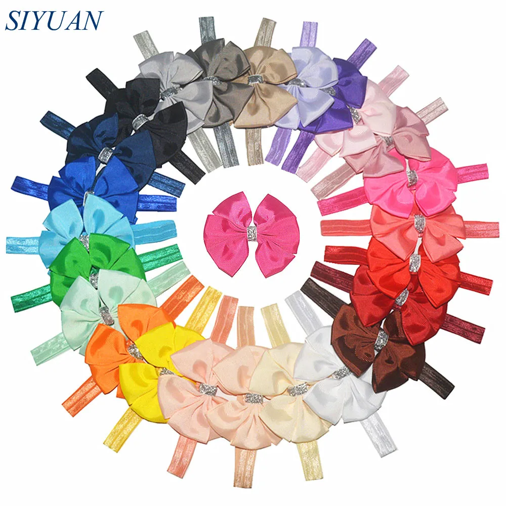 Повязка на голову с бантом 24 шт./лот | Аксессуары для одежды