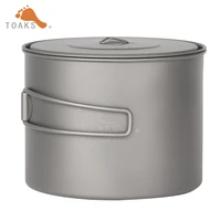 toaks 1 3l pot ultralight outdoor camping titanium pot cooking pot titamium cookware set