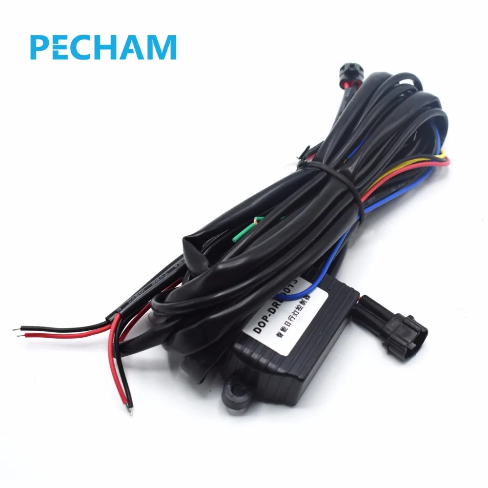 

Дневные ходовые огни PECHAM DRL, светодиодное реле, управление жгутом, ВКЛ./ВЫКЛ., светорегулятор яркости