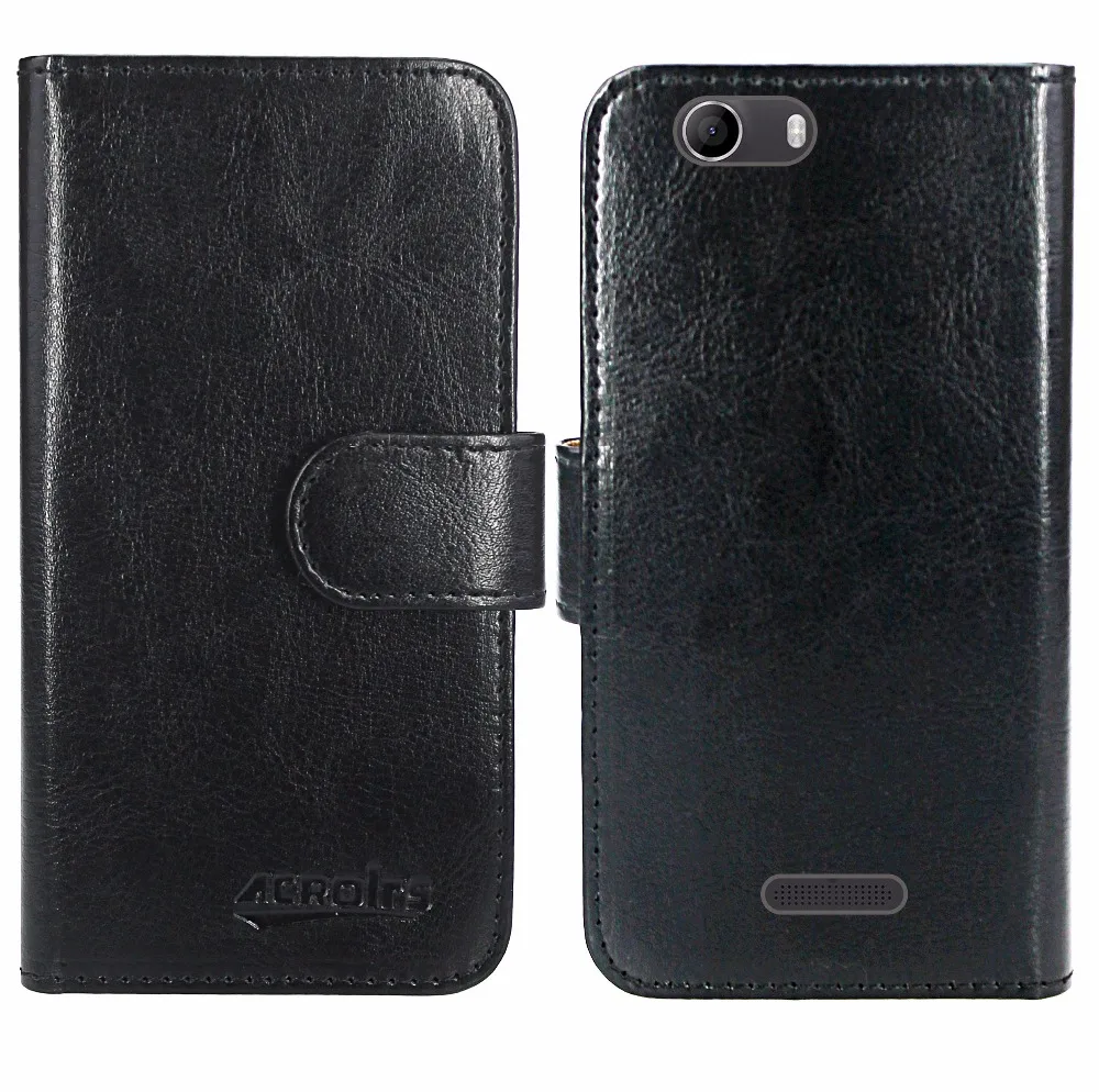 Кожаный чехол для Wiko Ridge Wallet сумка открывающийся, кожаная, преобразующийся в подставку держатель для карт Coque/чехол для Wiko Ridge 4G