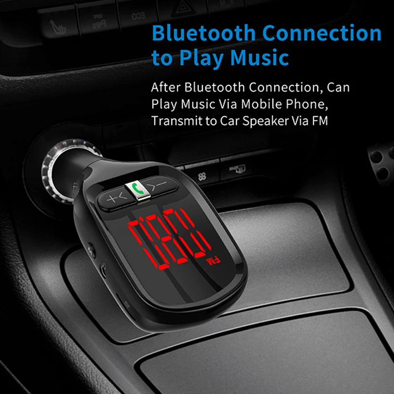 Автомобильный MP3 плеер CDEN Bluetooth приемник FM передатчик U диск музыка aux вход