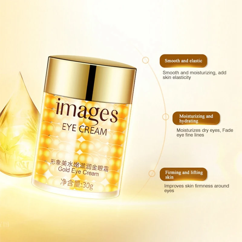 

Anti-aging Eye Care Golden Eye Cream for Dark Circle Eye Bag Fine Lines Eye Treatment Anti-Aging Firming Cream