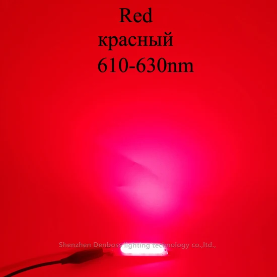 Red 610-630nm Постоянного тока 12В 2Вт-200 Вт круглый cob для DIY cob лампы светоизлучающий диод Панель Авто Лампа cob светодиодные полосы Бар - Испускаемый цвет: Red 610-630nm