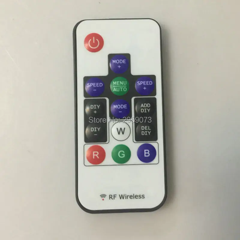 Новинка 2017 беспроводная радиочастотная цифровая цветная светодиодная лента WS2811