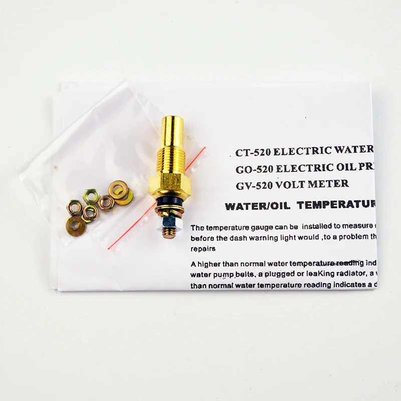 Автомобильный измерительный прибор DRAGON 2 &quot52 мм Датчик температуры масла 50 ~ 150