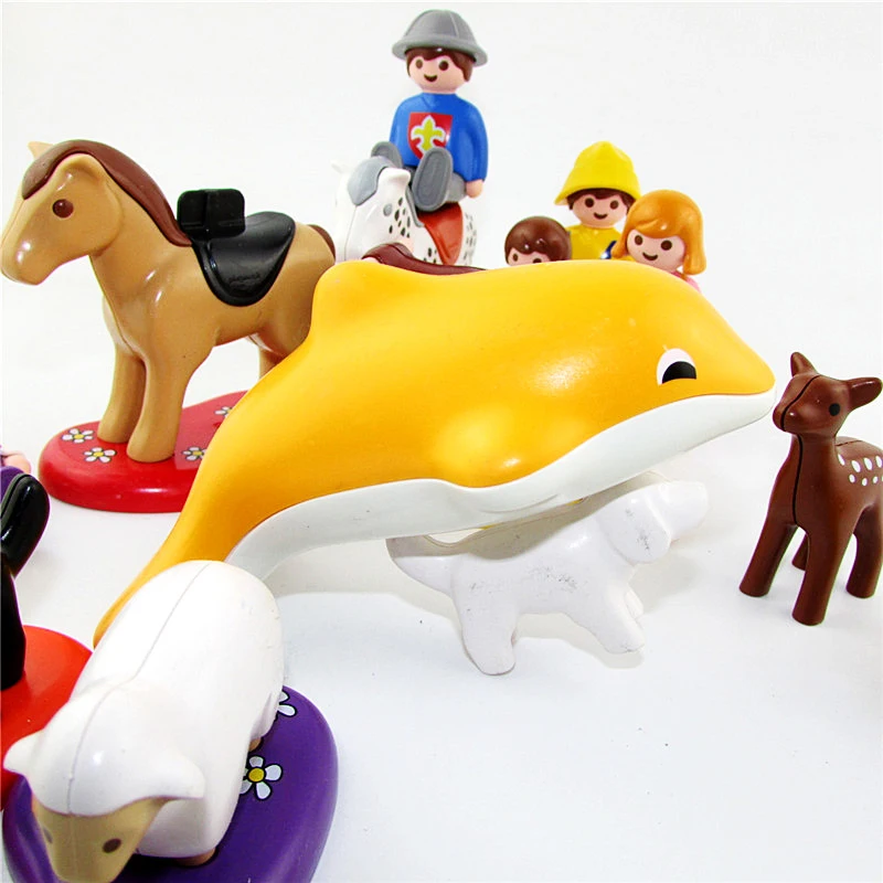 Новый Playmobil 2017 Германии Игрушечные лошадки животных Олень Товары для птиц собака