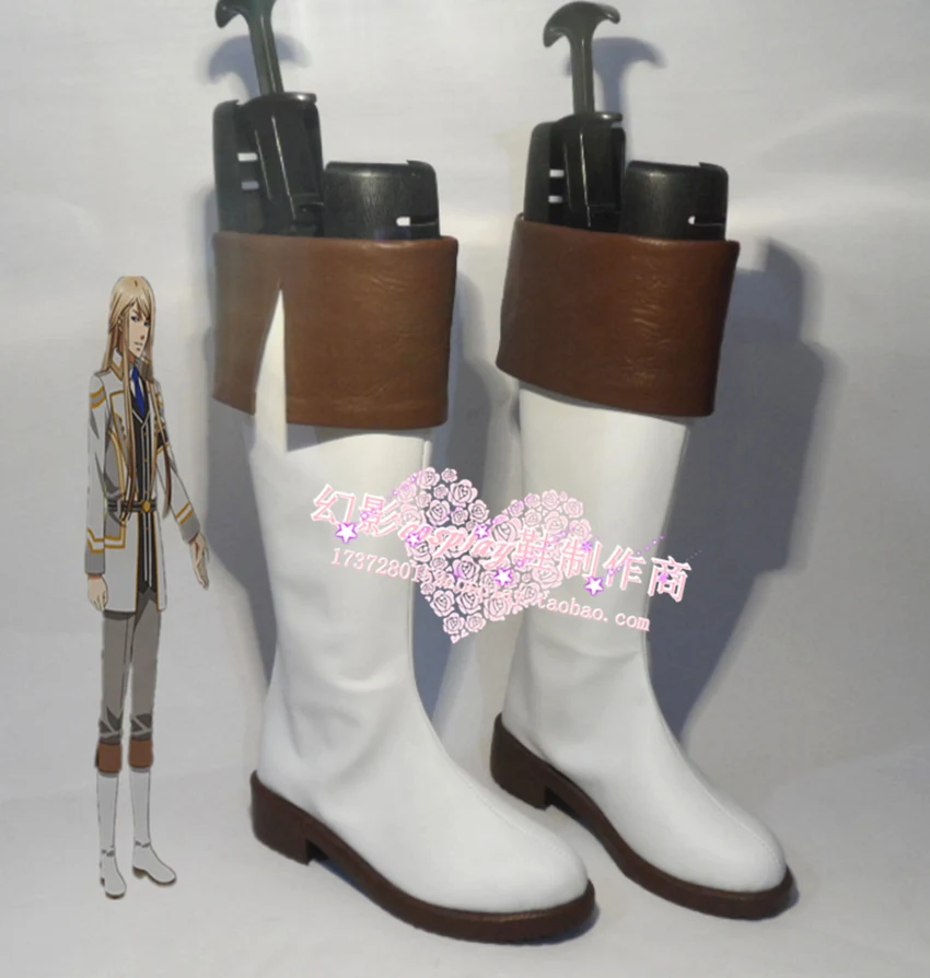 

Ludere deorum Balder Hringhorni Halloween Long Cosplay Boots Shoes H016