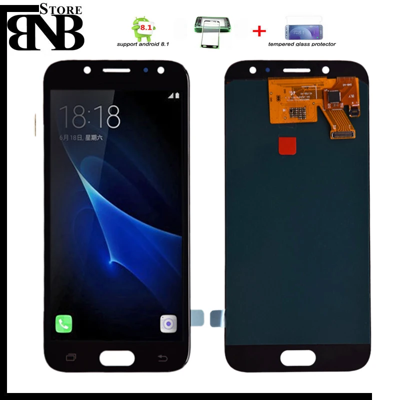 5 2 ''Amoled ЖК дисплей для Samsung Galaxy J5 2017 J530 J530F AMOLED сенсорный экран дигитайзер в