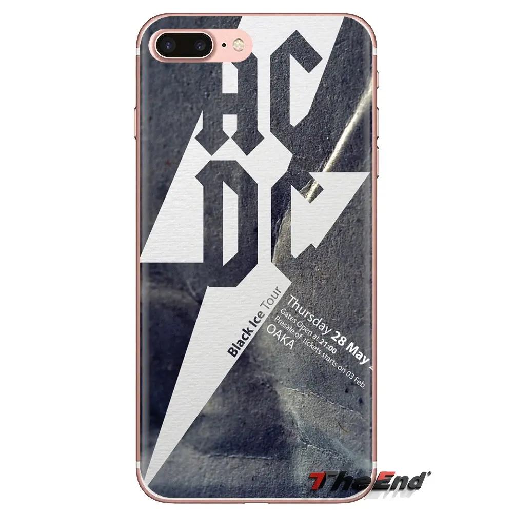 Band ACDC AC DC Malcolm Angus Soft Silicone Case For Huawei G7 G8 P7 P8 P9 P10 P20 P30 Lite Mini Pro P Smart Plus 2017 2018 2019 |