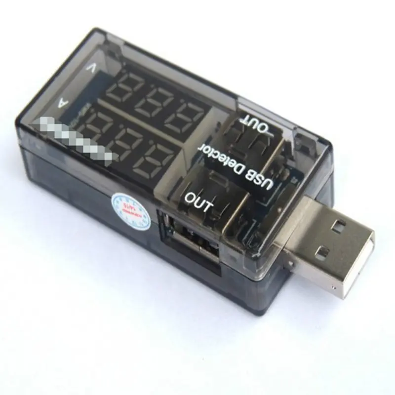 Зарядный детектор напряжения USB для мобильных устройств и Вольтметр Амперметр