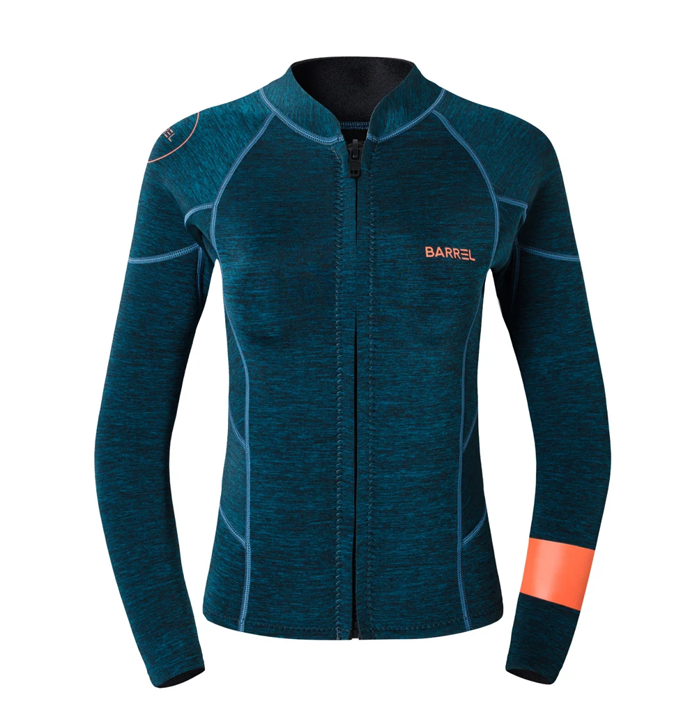 2 мм неопреновый гидрокостюм Дайвинг куртка Длинные рукава куртка|wetsuit jacket|long sleeve