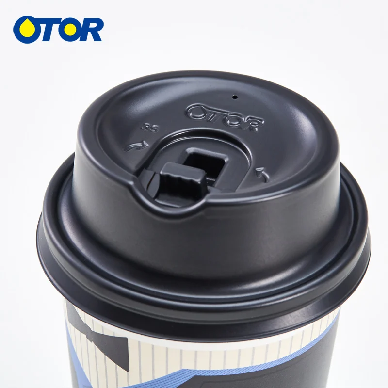 OTOR 10 шт. 12 унций бумажные стаканчики для молока чая кофе утолщенные двойные