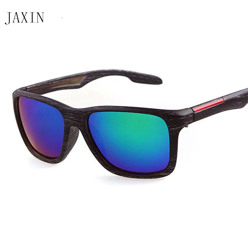 

JAXINFashion imitation wood grain Sunglasses Men personality imitation stone pattern Sun Glasses men outdoor travel gogglesUV400