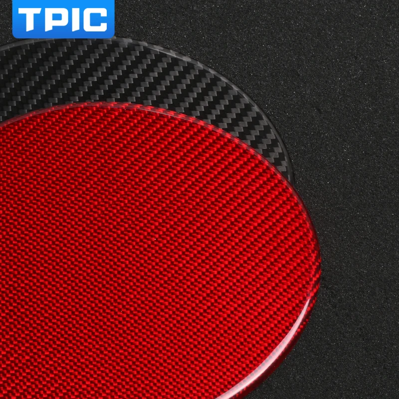 Аксессуары для салона автомобиля крышка топливного бака из углеродного волокна