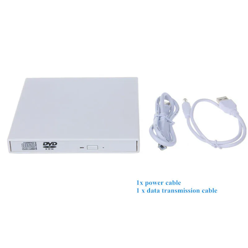 Компьютер внешний мобильный usb сжигание оптический привод ноутбук CD dvd плеер