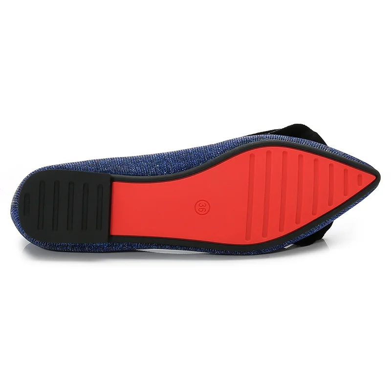 New Fashion Ruffles Pointed Toe Shallow Mouth Women Canvas Flats Ladies Casual Slip-on Flat Ballerinas Shoes Big Size 36-42 | Обувь