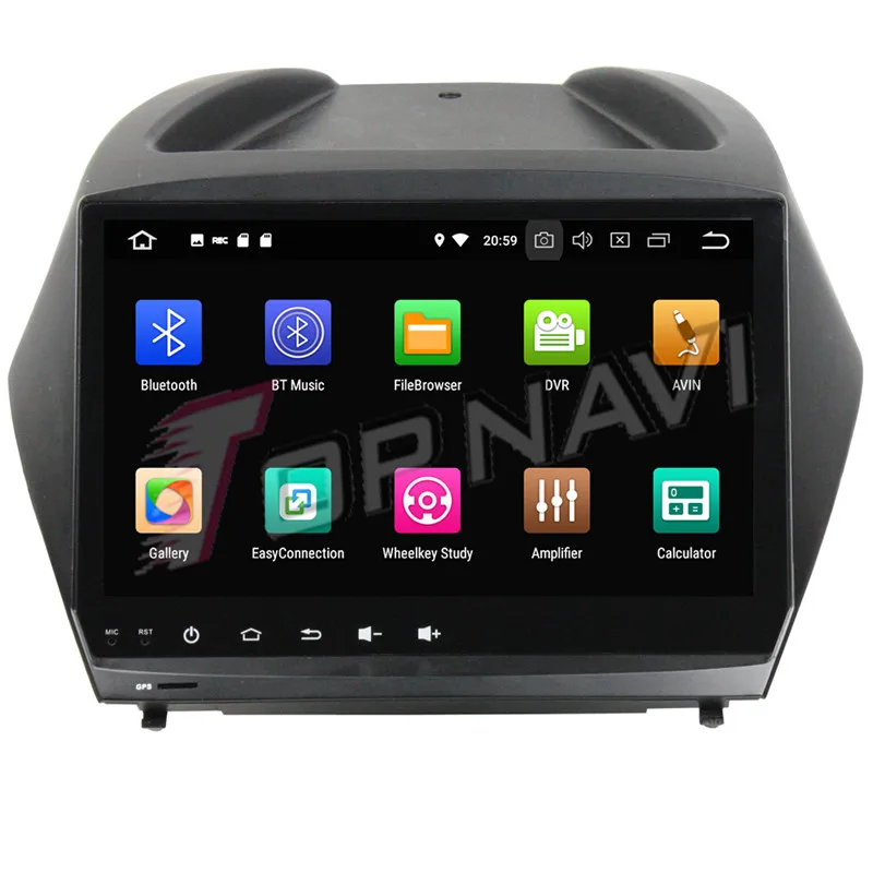 Topnavi Android 8 0 Автомагнитола плеер для hyundai IX35 2011 2012 2014 2013 2015 Авто Радио стерео 2 DIN gps