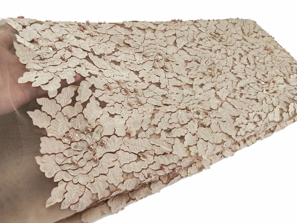 

Nigerian lace fabric 2018 high quality lace african tulle lace fabric fashion french net lace fabric A83-7