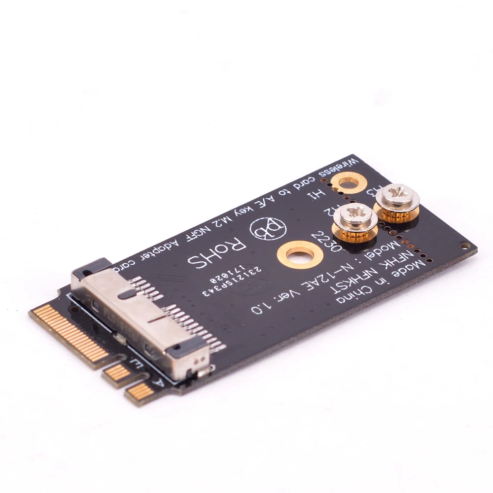 Беспроводная сетевая карта NGFF A + E Key адаптер для Macbook bcm9360cd/BCM94331CD модуль Mac OS и