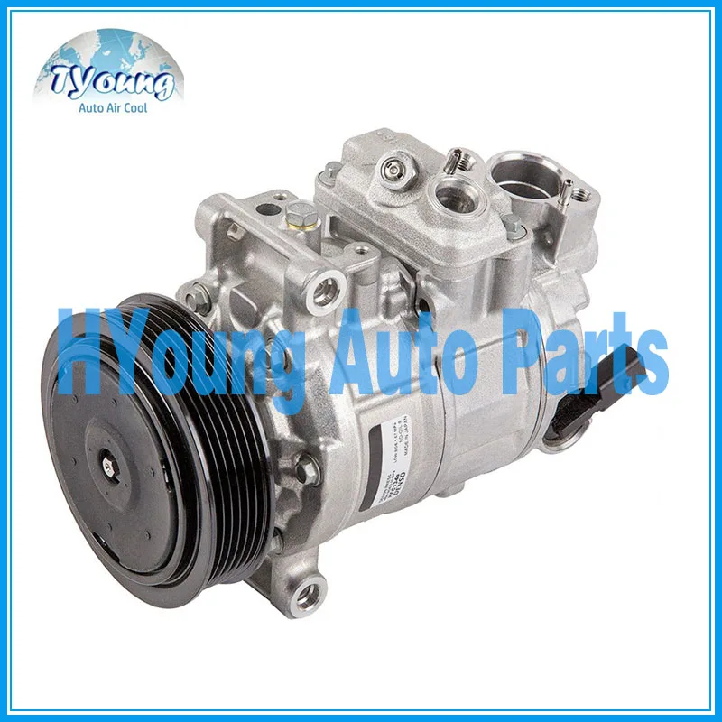 Авто AC компрессор и A/C сцепление для Skoda Octavia Audi VW 60 02038NC 1K0820803Q 1K0820803G 1K0820803N 1K0820859E