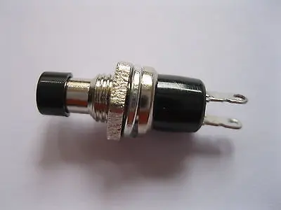 

100 шт., мини-переключатель SPST, черный, 250 В/3 А, 125 В/6 А