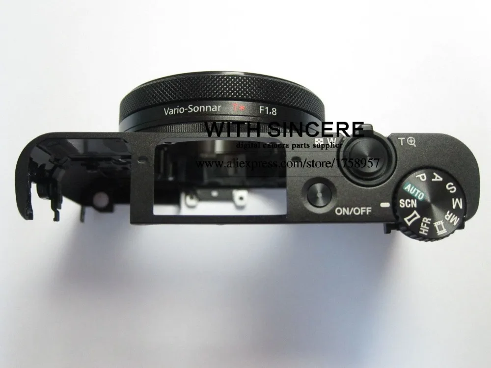 Новые запасные части для Sony DSC RX100 IV M4 RX100M4 4 передняя внешняя оболочка + кольцо