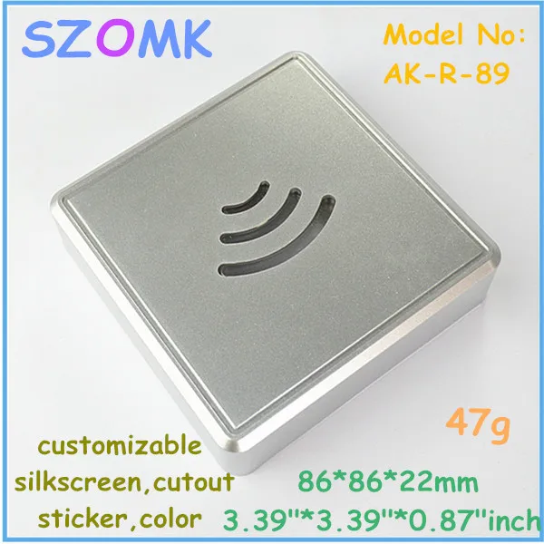 ABS пластиковые электронные проектные коробки для Diy случае (1 шт.) 86*86*22 мм Высокое