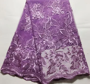African Lace Fabric 2019 Fabrics High Quality net Embroidery French Tulle For Wedding HSH022 | Дом и сад