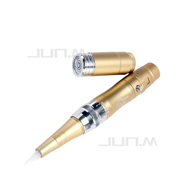 35000R Permanent Makeup Machine Import Motor Rotary Golden Professional Tattoo Charging plug-in dual Pen | Красота и здоровье