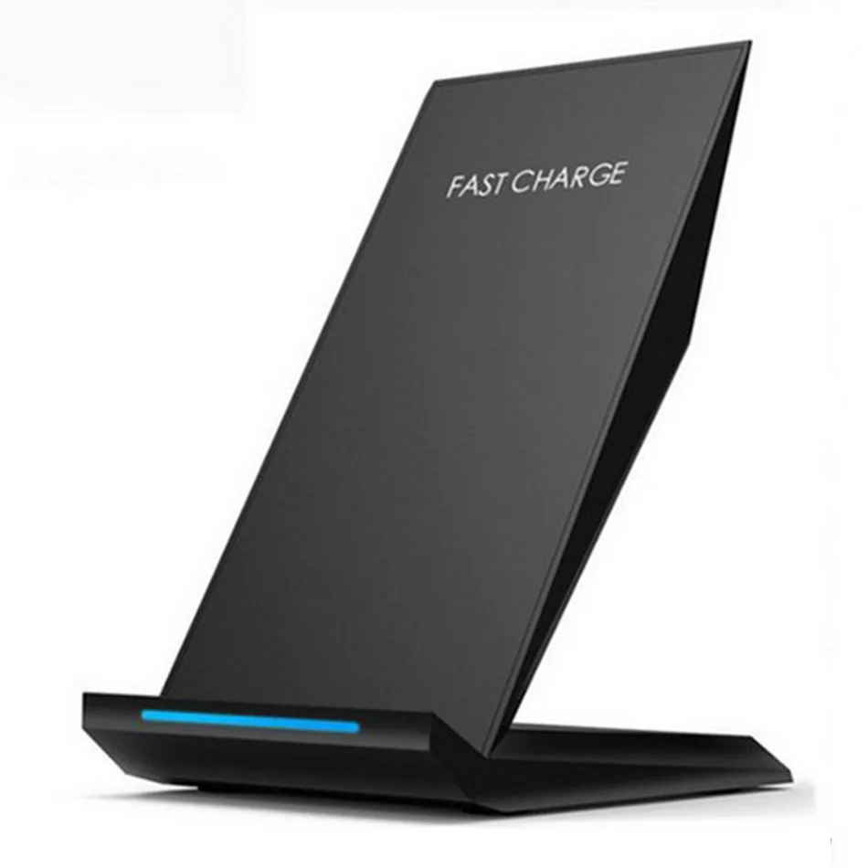 Fast Charger 10 Вт Qi Беспроводное зарядное устройство для iPhone X XS Max 8 samsung Note 8 Plus S10 S9 Edge телефон быстрая Беспроводная зарядка док-станция - Тип штекера: Fast Charger