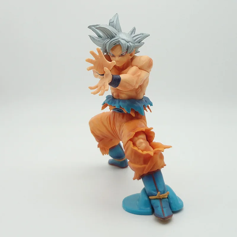 Anime 17CM Dragon Ball SUPER The Super Warriors Special Ultra Instinct Son Goku Kakarotto PVC Figure Collectible Model Toy | Игрушки и