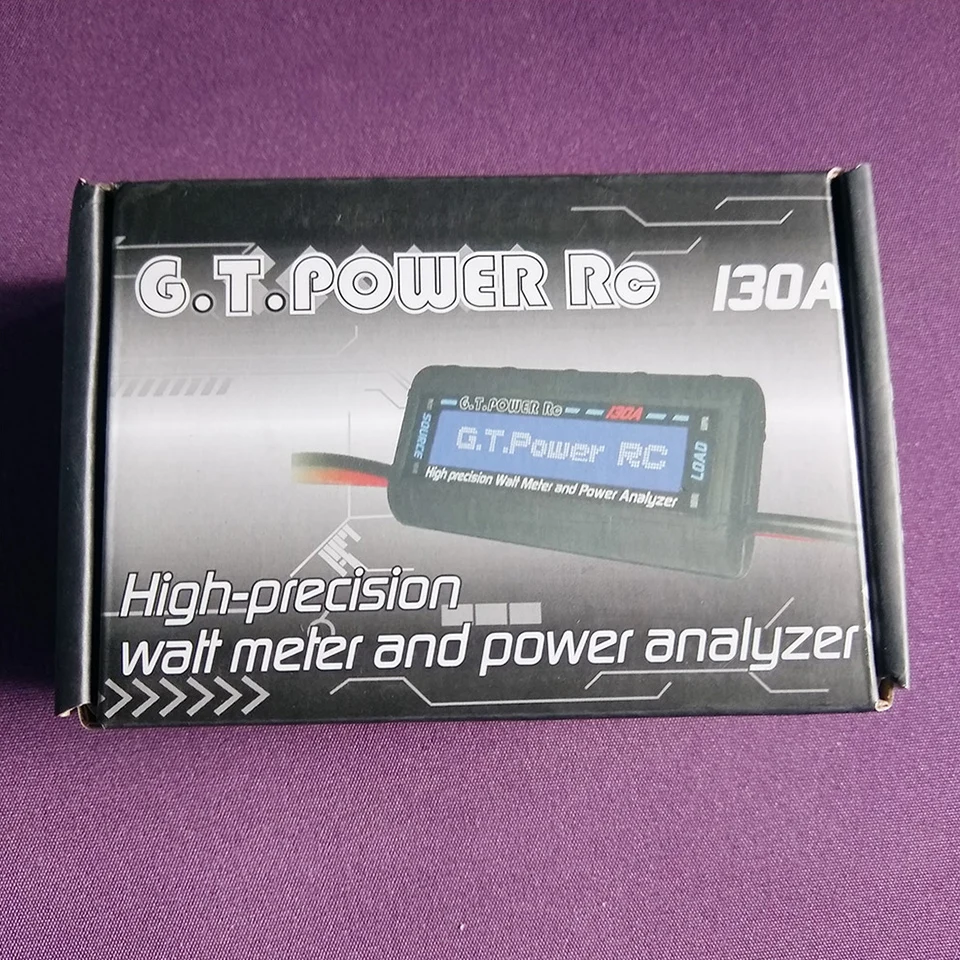 G.T. power RC 130A Высокоточный ватт метр и токовый анализатор мощности DC 4 8 60 В батарея