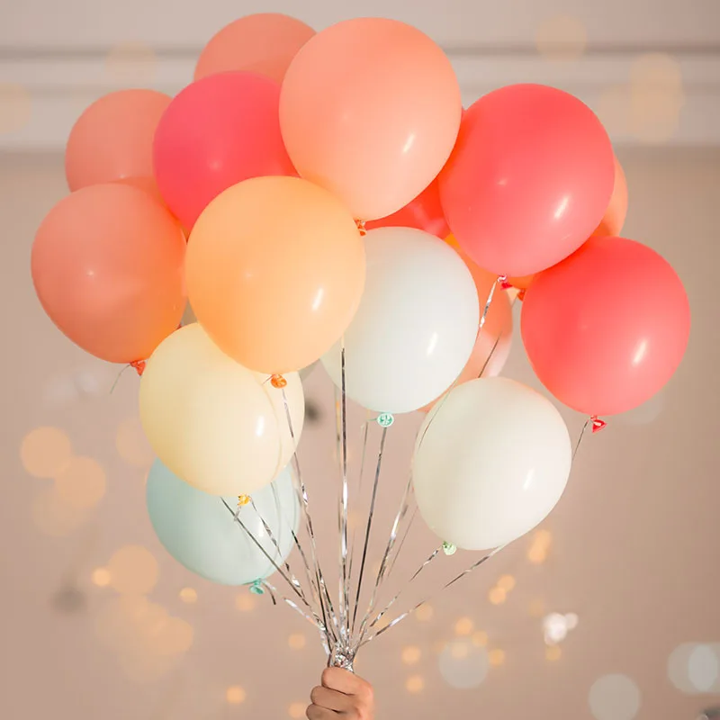 10 дюймов конфеты цветные латексные воздушные шары надувные Babyshower Свадьба День