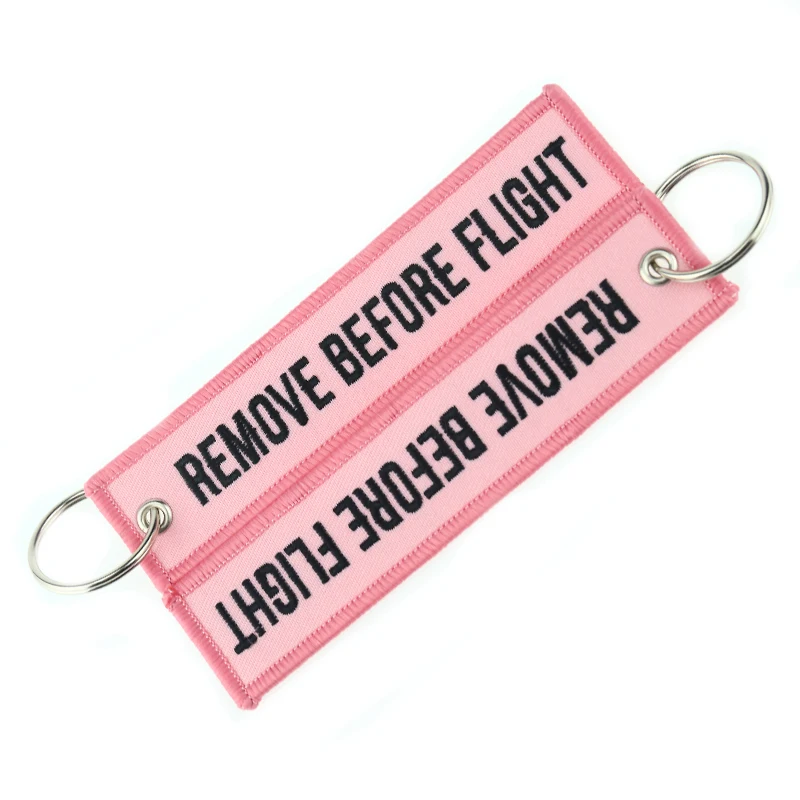 3 шт./лот remove Before Flight розовый брелоки для связок ключей брелок машин и мотоциклов с
