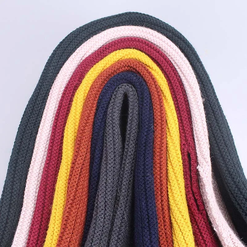 Шапка шарф вязаная с меховым помпоном для мальчиков и девочек|Шарфы девочек| |