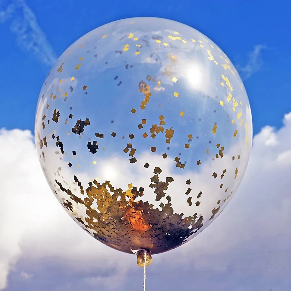 Набор для самостоятельной сборки прозрачные праздничные шарики 18 дюймов с