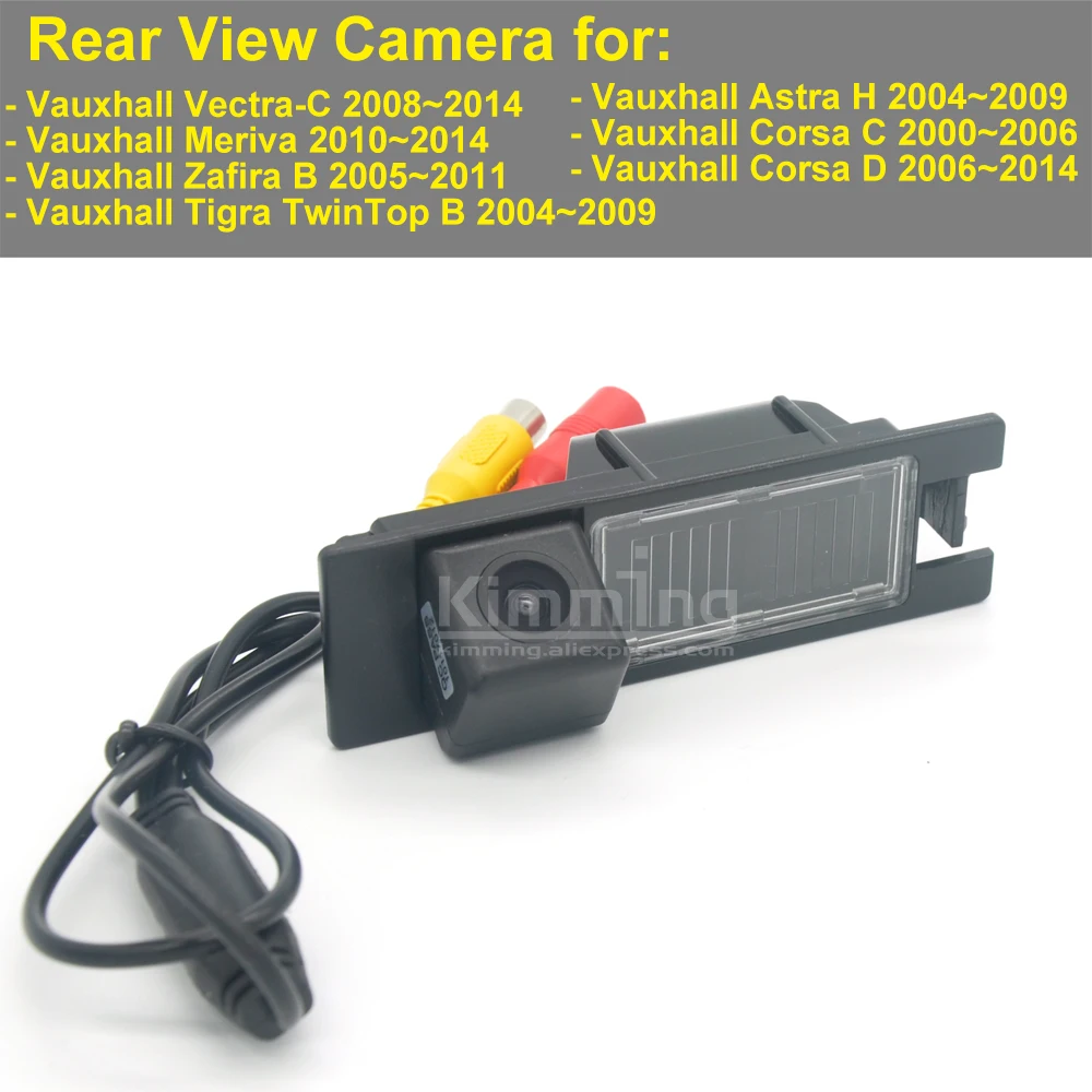 

Rear View Camera for Vauxhall Astra H Corsa C D Vectra C Meriva Tigra TwinTop B Zafira B Wireless Reversing Parking Backup Cam