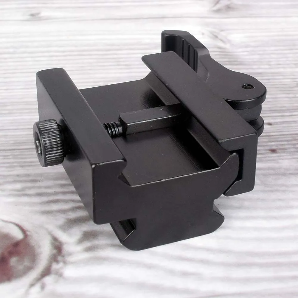3 Slot 5 Slot Quick Release Detach QR QD 1/2" INCH Mini Riser Block Mount QD Cam Lever For 20MM Picatinny Rail+Wrench