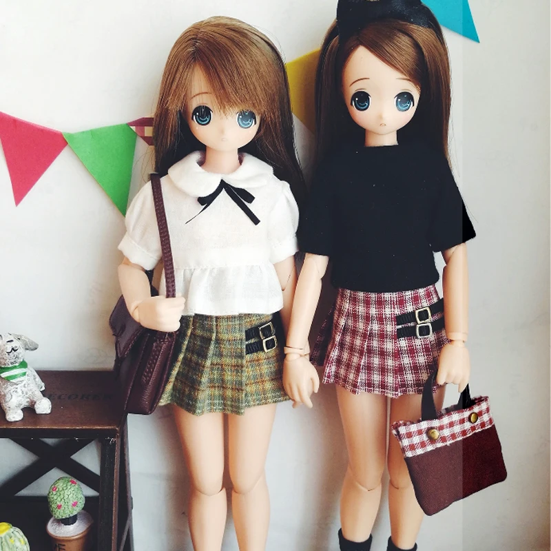 Милые костюмы Neo Blythe школьная форма плиссированная юбка/белая рубашка для Azone Blyth