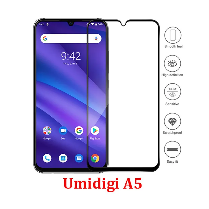 Umidigi A5 TRILANSER закаленное стекло для Umidigi A5 A 5 Pro Glass защита стекло юмидиджи а 5 про защитное стекло умидиги а 5 про полное покрытие Быстрая - Цвет: Umidigi A5