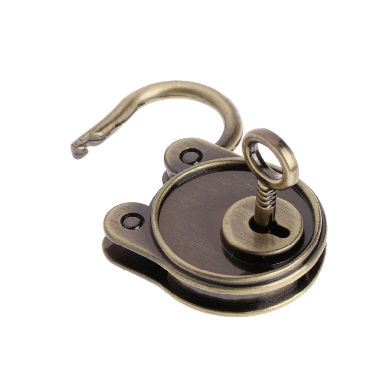 Винтажный медведь OOTDTY в античном стиле миниатюрные замки замок для ключей с