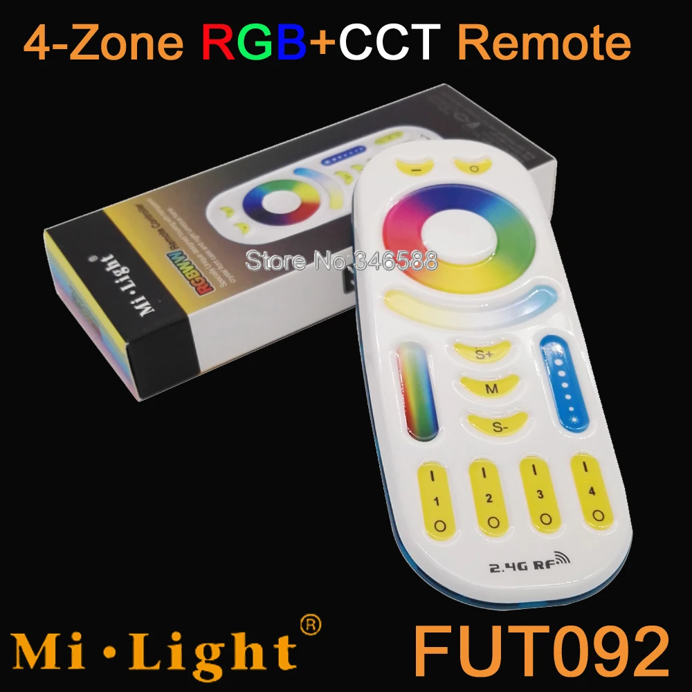 Пульт дистанционного управления Milight FUT092 4 зонная группа RGB + CCT 2 4G RF беспроводной