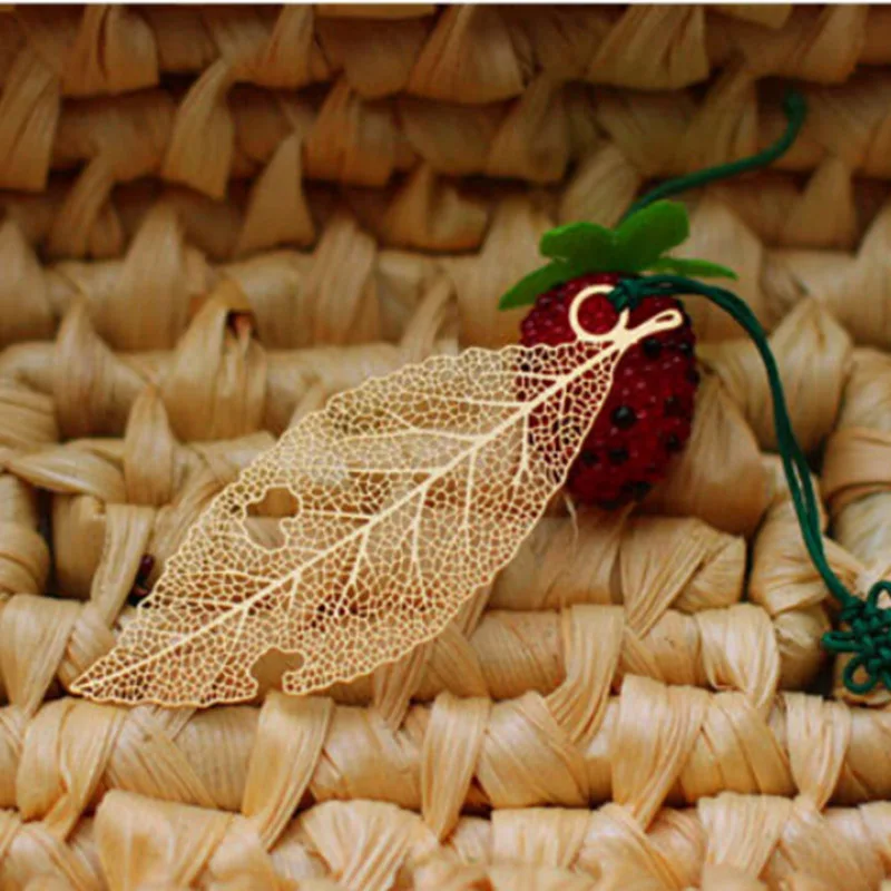 Студенческие Симпатичные металлические золотые книжные маркеры Винтаж тутового