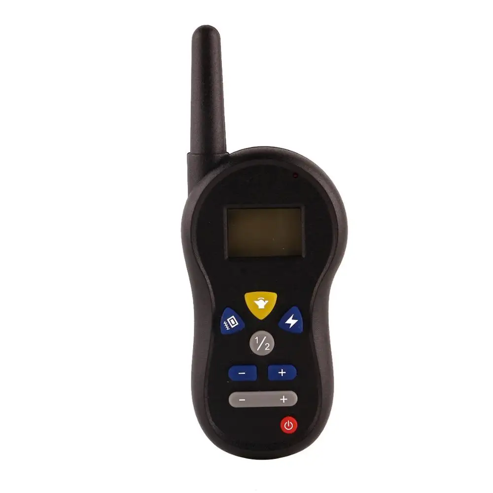

Rechargeable Professional Electronic Remote Control Dog Training Collars Waterproof Removable Blue LCD Display Pet Shock Collars