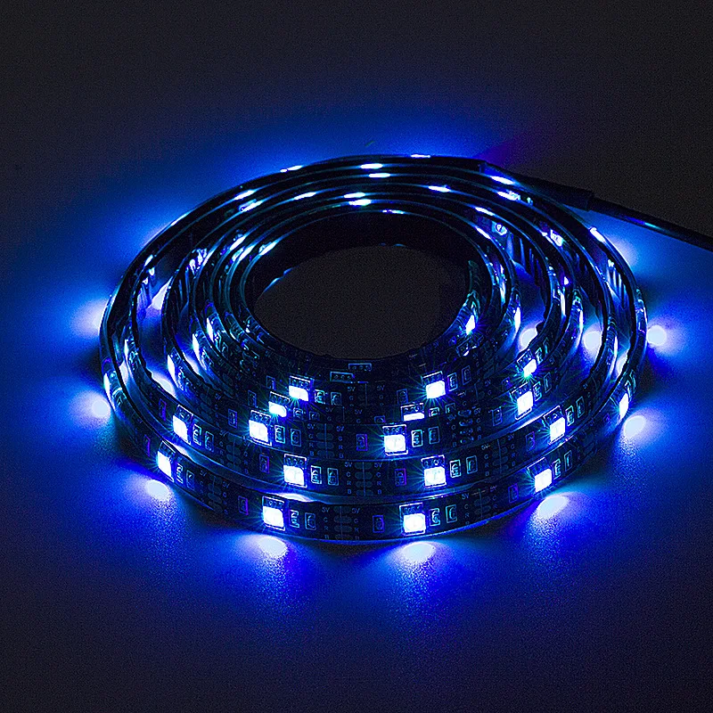Фото [DENGSUM]USB LED Strip lamp 2835SMD DC5V Flexible LED light Tape Ribbon 1M 2M 3M 4M 5M HDTV TV Desktop Screen  Bias lighting №3