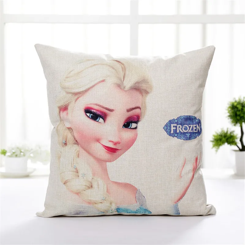 5 45x45 см чехол для подушки disney Frozen, домашний текстиль, детская парная наволочка для девочек, декоративные наволочки, чехол для гостиной - Цвет: 5