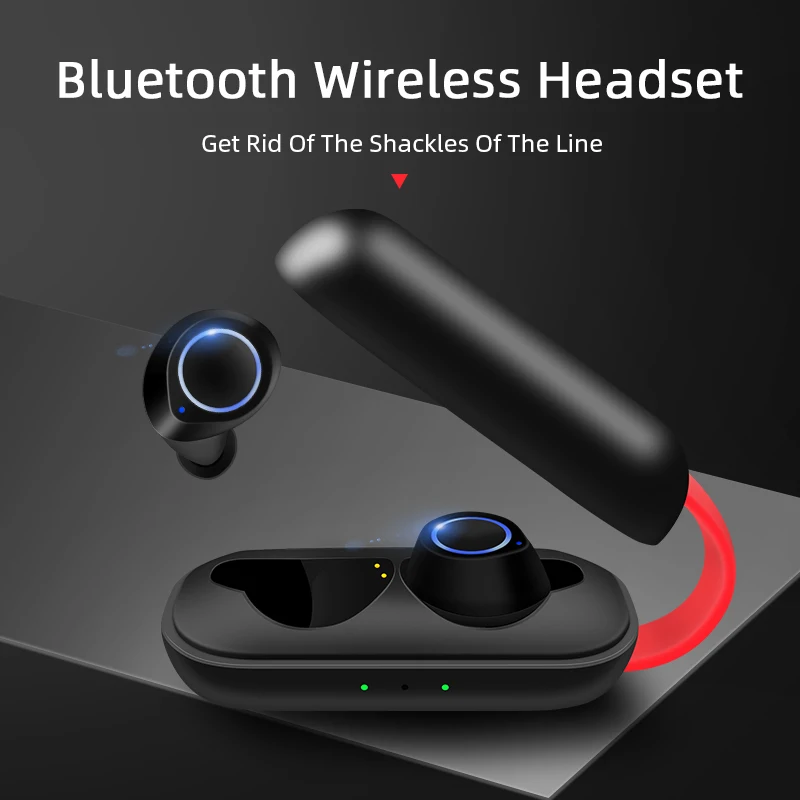 M& J Bluetooth наушники TWS наушники беспроводные Bluetooth наушники 6D стерео гарнитура Bluetooth наушники с микрофоном и зарядным устройством
